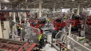 Garis perakitan Fremont untuk Model S dan X dibongkar demi persiapan Optimus