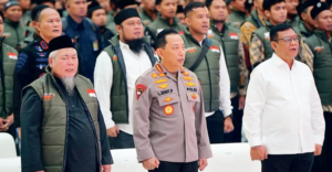Kapolri Tegaskan NKRI Rumah Bersama saat Silaturahmi dengan Garda Satya di Solo