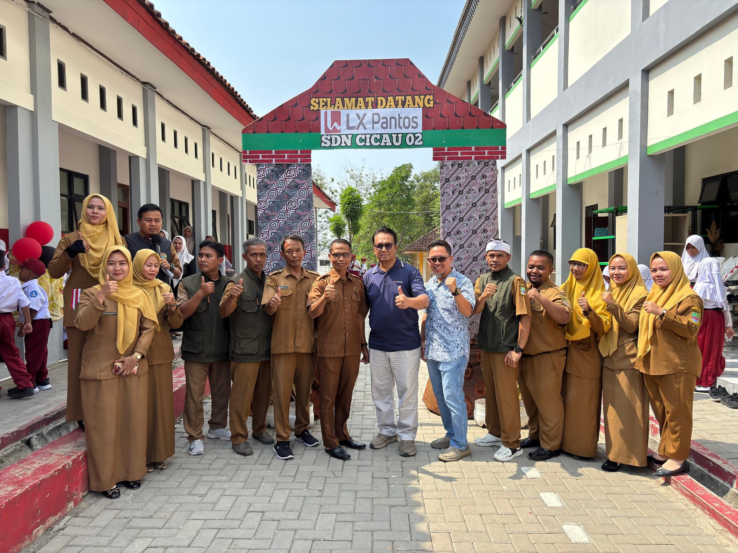 renovasi sekolah bekasi - ilustrasi berita LX Pantos Indonesia Rampungkan Renovasi Sekolah Bekasi Lewat Program CSR