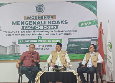 tabayyun di era digital - ilustrasi berita Tabayyun di Era Digital: MUI DKI Luncurkan Situs Resmi dan Dorong Budaya…
